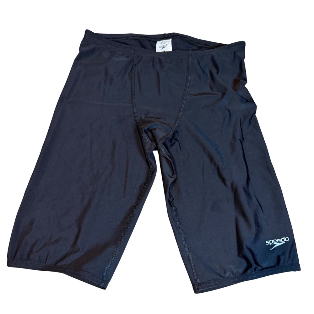 Speedo Men Pro LT Jammer Swim Shorts Team Black 34 87052205001 New